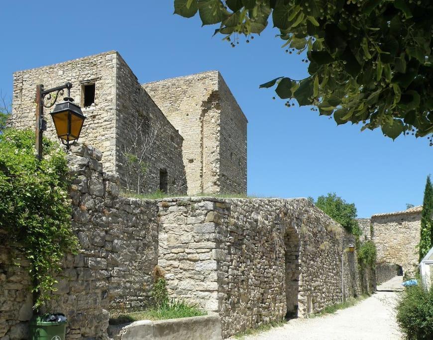 Le Mazet Sainte-Jalle, Piscine Chauffee, Jardin Clos, Barbecue En Baronnies Provencales Eksteriør billede